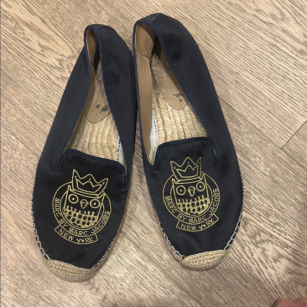 Marc by Marc Jacobs Navy Espadrilles